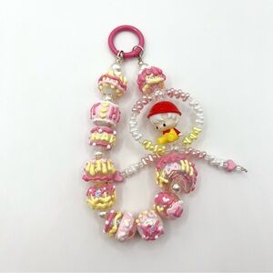 Handmade beads phone charm/bag charm/keychain